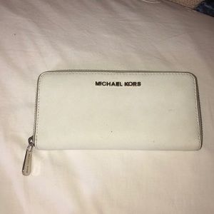 Michael Kors White Wallet